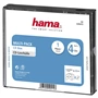 Hama CD Multi-Pack, obal na 4 CD/DVD, průhledný/černý