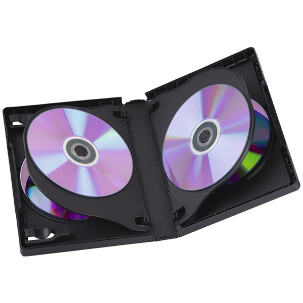 Hama obal na 6 DVD, s fólií, černý, balení 3 ks (cena za balení)