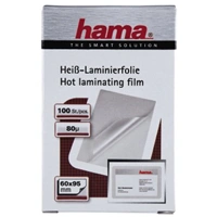 Hama laminovac flie na vizitky (6x9,5 cm), 80 , 100 ks