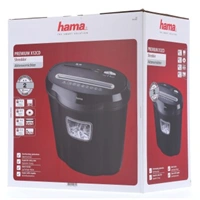 Hama Premium X10CD, skartovaka, kov ez, 10 list, stupe utajen P-3 (rozbalen)