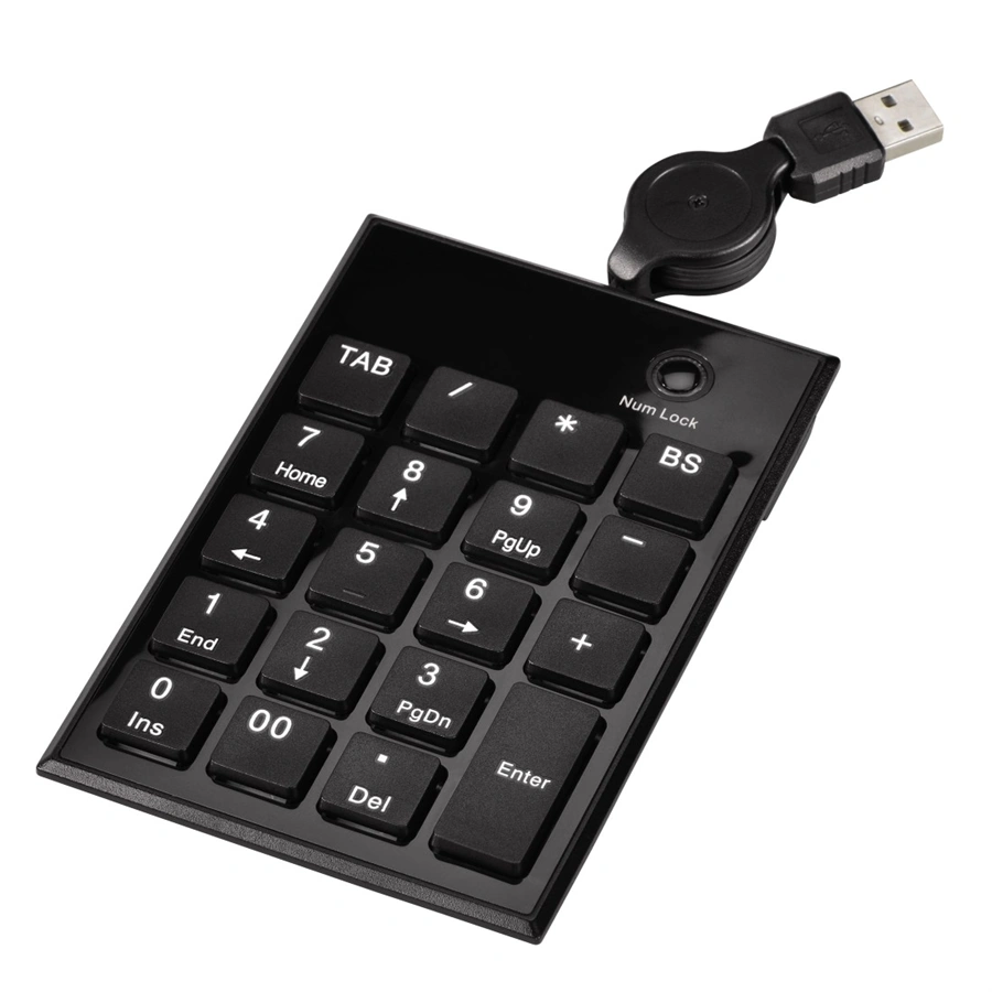 Hama numerická klávesnice SK140 Slimline, černá