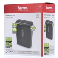 Hama Basic S8CD, skartovaka, pm ez, 8 list, stupe utajen P-2