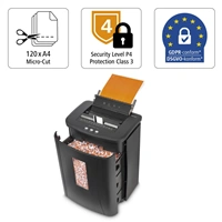 Hama Premium AutoM120, skartovaka, micro ez, podava, 120 list, stupe utajen P-4