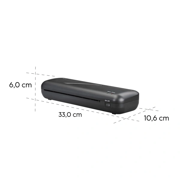 Hama Basic, laminátor DIN A4, laminováni za tepla, pro fólie 80-125 µ