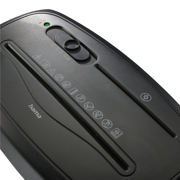 Hama Safe X100CD, skartovačka, křížový řez, 10 listů, bezpečnostní úroveň P4 T4 E3