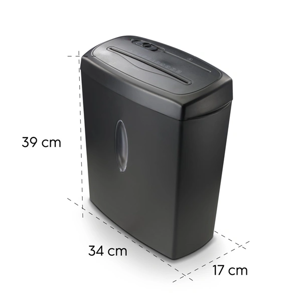 Hama Safe X100CD, skartovačka, křížový řez, 10 listů, bezpečnostní úroveň P4 T4 E3