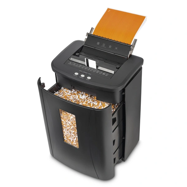 Hama Safe Auto M1200, skartovačka, micro řez, podavač, 120 listů, bezpečnostní úroveň P4 T4 E3