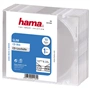 Hama CD Slim Empty Box, pack of 10, transparent