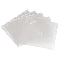 Hama CD Slim Empty Box, pack of 25, transparent
