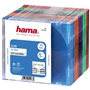 Hama CD Slim Box Pack of 25, Coloured