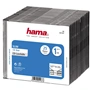 Hama CD Slim Box, black, pack of 25 pcs