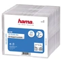 Hama CD Slim Double Box, transparent, pack of 25