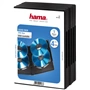 Hama DVD Quad Box, Black, Package of 5 pieces