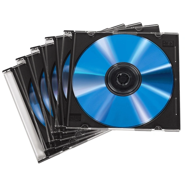 Hama CD Slim Jewel Case, pack of 50 Pcs