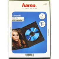 Hama DVD obal na 1 DVD, s fli, ern, 5 ks