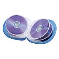 Hama CD Case 24, modr transparentn
