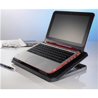 Hama chladc stojan pro notebook Black
