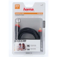 Hama DisplayPort 1.4 kabel vidlice-vidlice, 1,8 m, UHD/8K