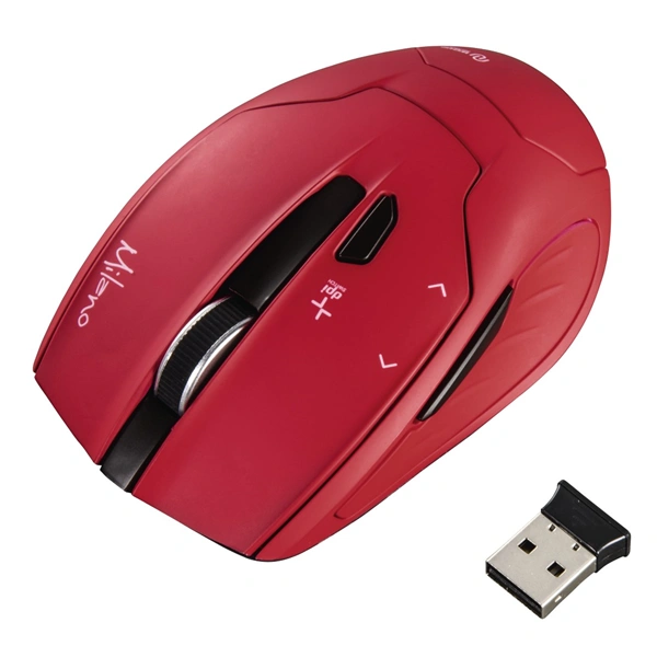 Hama Milano optická bezdrátová myš, červená (rozbalená)