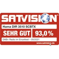 Hama digitln a internetov rdio DIR3510SCBT, DAB+/CD/BT RX-TX/ App ovldn