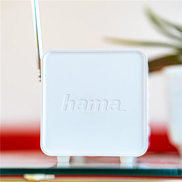 Hama digitální rádio DR1000, FM/DAB/DAB+, bílé 