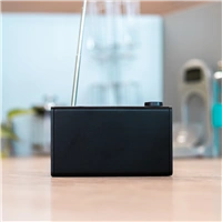 Hama digitln rdio DR7USB, FM/DAB+, napjen bateriemi/USB, ern