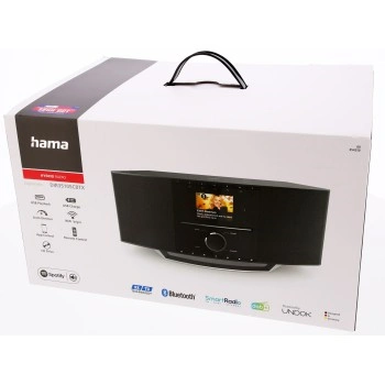 Hama digitální a internetové rádio DIR3510SCBTX, DAB+/CD/BT RX-TX/ App ovládání