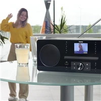 Hama digitln a internetov rdio DIR1570CBT, DAB+/CD/BT RX, App ovldn