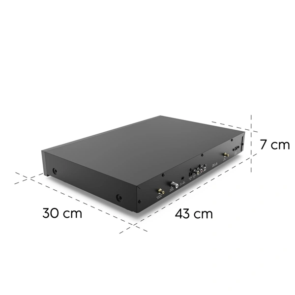 Hama digitální a internetové rádio DIT2105SBTX, Hi-Fi tuner, DAB+/FM/BT RX-TX, App ovládání