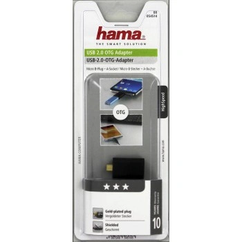 Hama redukce USB A zásuvka - micro B vidlice, kompaktní