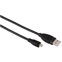 Hama micro USB 2.0 kabel, typ A - micro B, 0,25m, erný