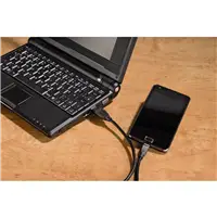 Hama micro USB 2.0 kabel, typ A - micro B, 0,25m, ern