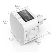 Hama digitln rdio DR40BT PlugIn, FM/DAB/DAB+/Bluetooth