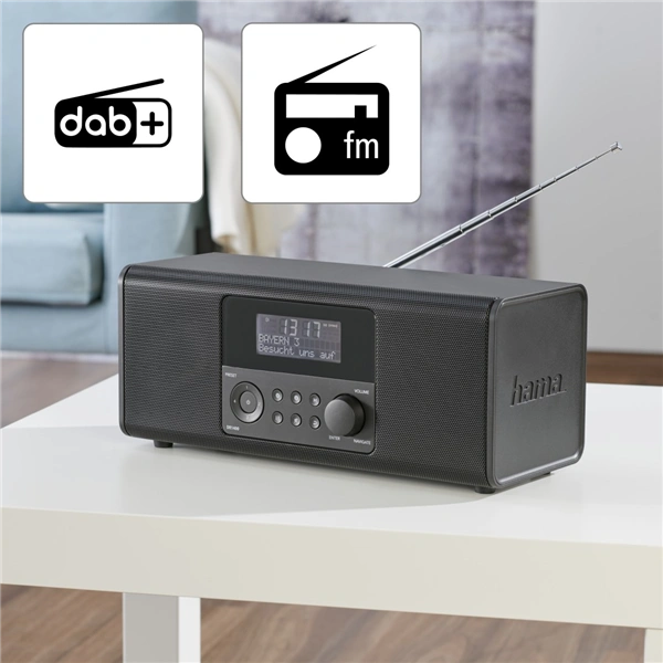 Hama digitální rádio DR1400, FM/ DAB/ DAB+