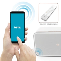 Hama SMART reproduktor SIRIUM2100AMBT, Alexa/Bluetooth, bl (znovn)