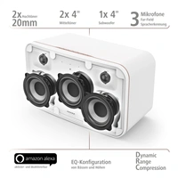 Hama SMART reproduktor SIRIUM2100AMBT, Alexa/Bluetooth, bl (znovn)
