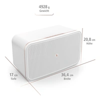 Hama SMART reproduktor SIRIUM2100AMBT, Alexa/Bluetooth, bl (znovn)