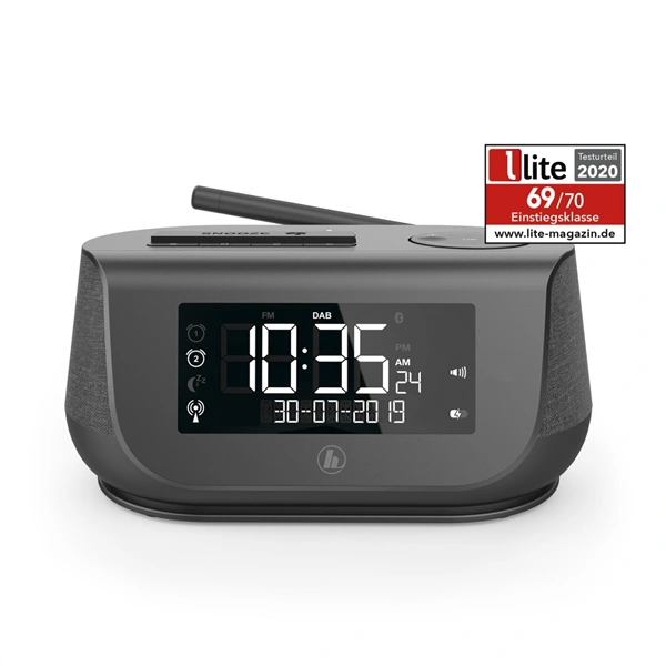 Hama digitální rádio DR36SBT, FM/DAB/DAB+/Bluetooth, černé