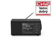 Hama digitální rádio DR1000, FM/DAB/DAB+, černé