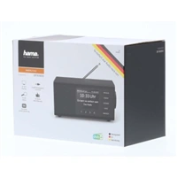 Hama digitln rdio DR1000, FM/DAB/DAB+, ern
