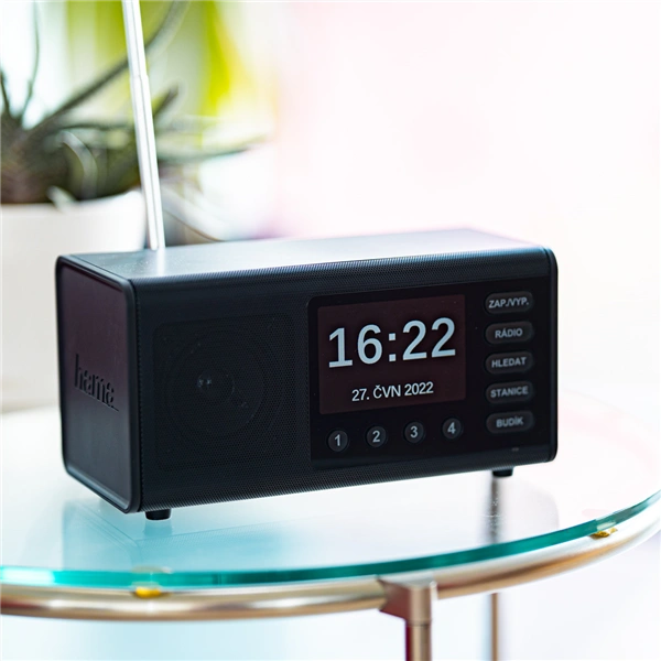 Hama digitální rádio DR1000, FM/DAB/DAB+, černé