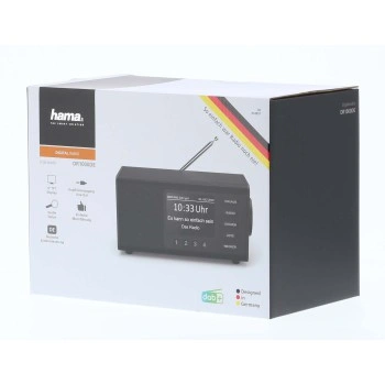 Hama digitální rádio DR1000, FM/DAB/DAB+, černé