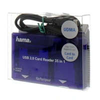 Hama teka pamovch karet "35 v 1", modr