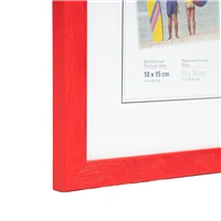 Hama rámeček dřevěný RIMINI, 18x24 cm  červená VÝPRODEJ