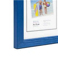 Hama rámeček dřevěný RIMINI, 18x24 cm  modrá VÝPRODEJ