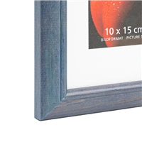 Hama rámeček dřevěný FLORENZ 18x24 cm  modrá VÝPRODEJ