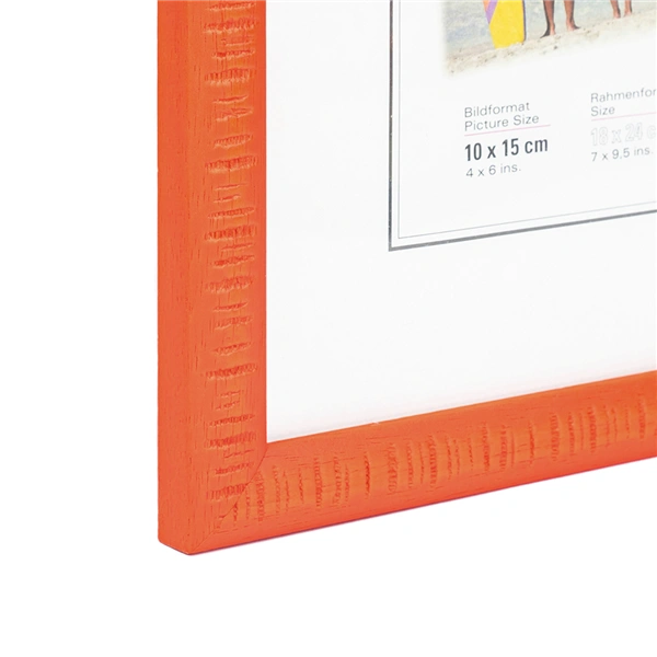 Hama rámeček dřevěný BELLUNO 18x24 cm  tmavě oranžová VÝPRODEJ
