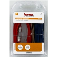 Hama auto HiFi kabelov set, 10 mm