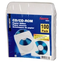 Hama ochrann obal pro CD/DVD, 100ks/bal, bl, balen PE flie