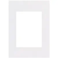 Hama passepartout, Smooth White, 30x40 cm